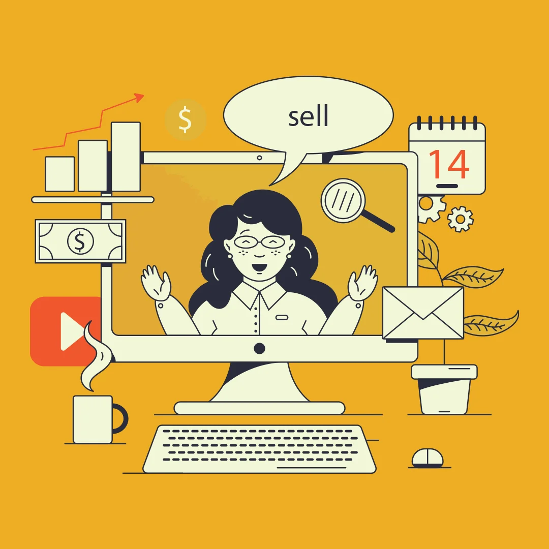 آموزش تکنیک های فروش اینترنتی - Teaching online sales techniques